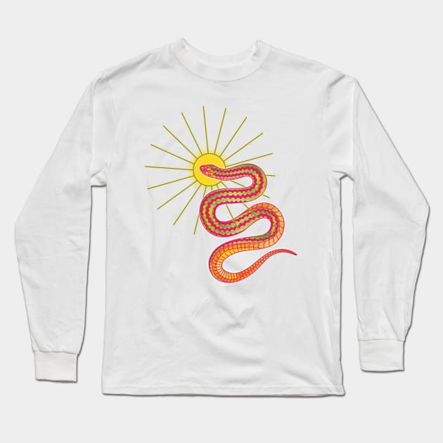 serve the serpent Long Sleeve T-Shirt by okik